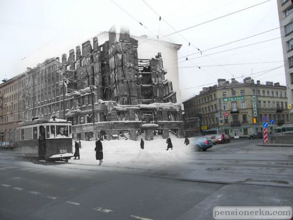 Фотография Ленинграда военного времени2319