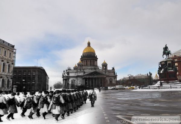 Фотография Ленинграда военного времени2332