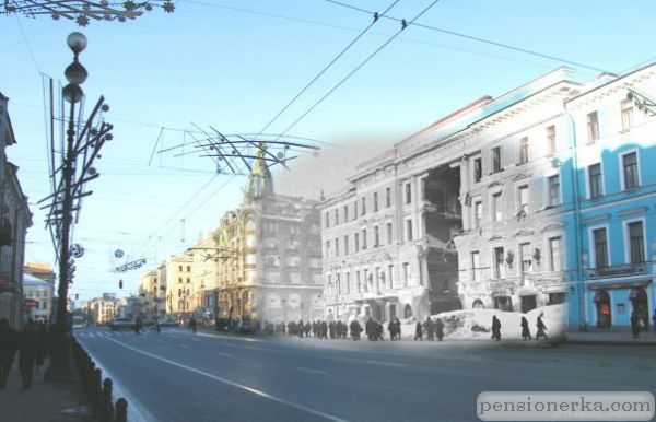 Фотография Ленинграда военного времени2325