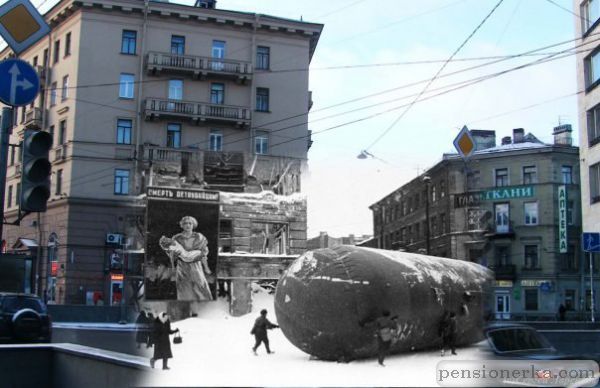Фотография Ленинграда военного времени2326