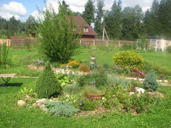 Альпийские горки и островки