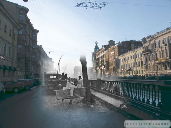 Фотография Ленинграда военного времени2330