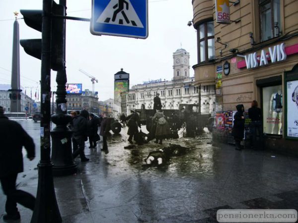 Фотография Ленинграда военного времени2331