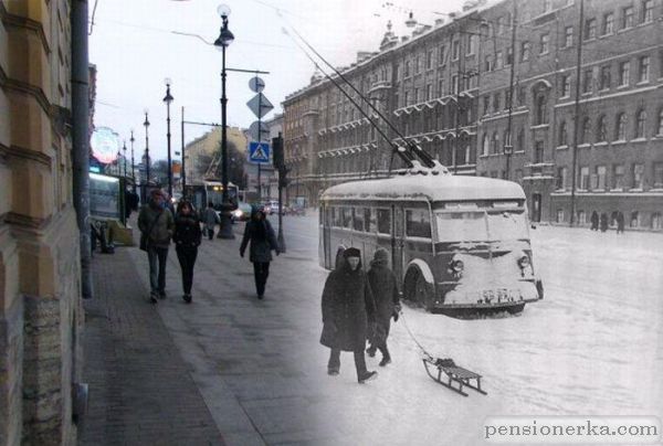 Фотография Ленинграда военного времени2314