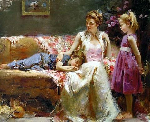 Картина Pino Daeni1685
