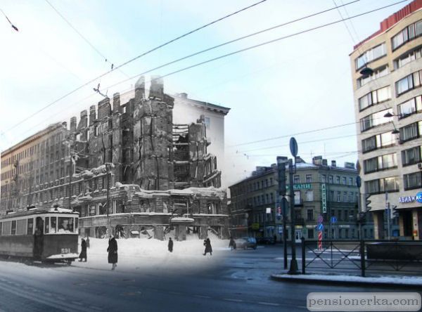 Фотография Ленинграда военного времени2317