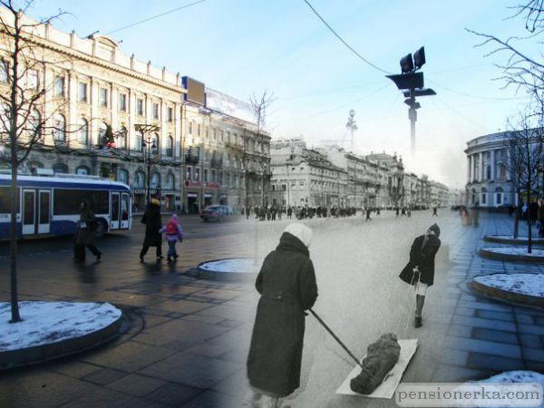 Фотография Ленинграда военного времени2329