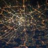 Фотографии ночных городов из космоса