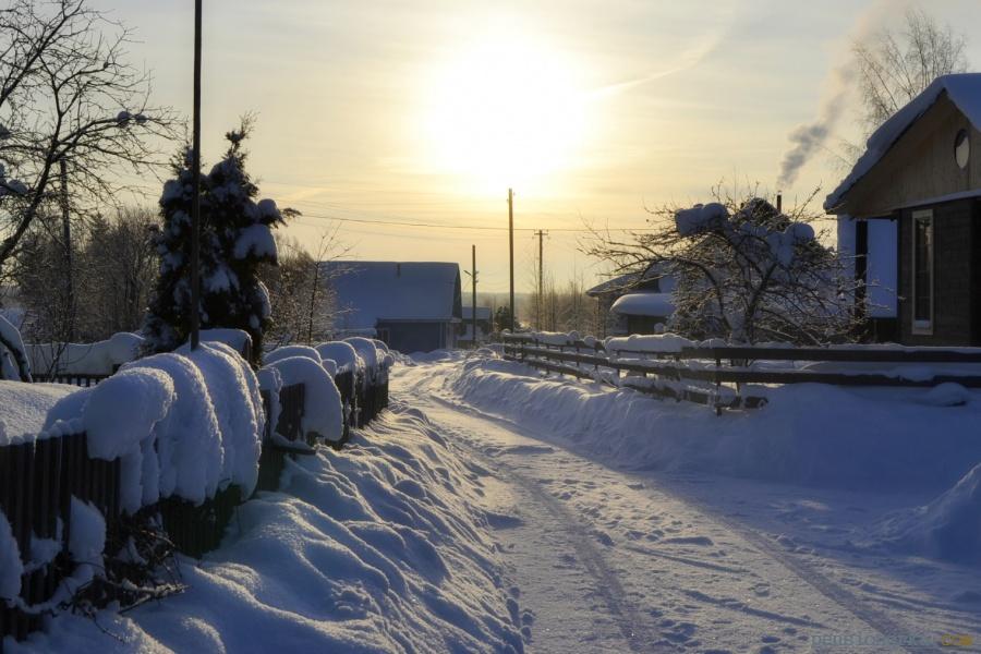 Зима на Новгородчине