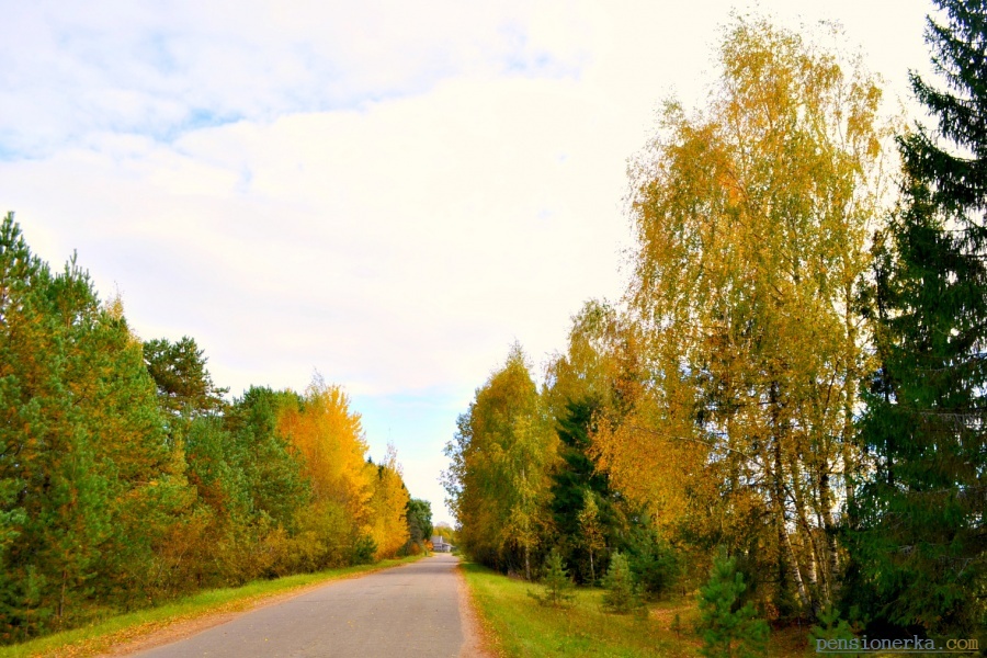 Осень в деревне