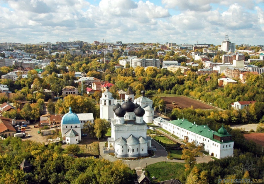 Родной город.