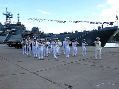 Российские моряки в Пилосе